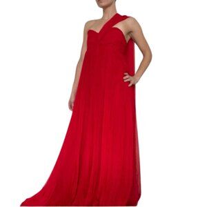 Guess by Marciano Strapless Pleated Gown - Size Small